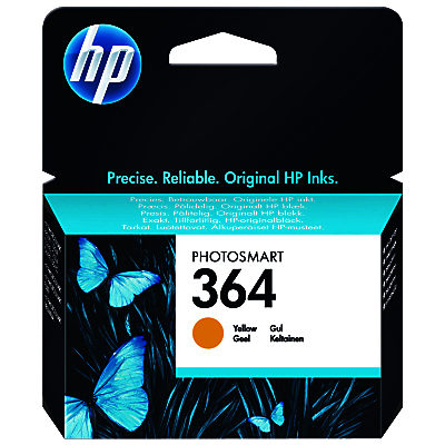 HP Photosmart 364 Colour Ink Cartridge Yellow HP Photosmart 364 Colour Ink Cartridge Yellow